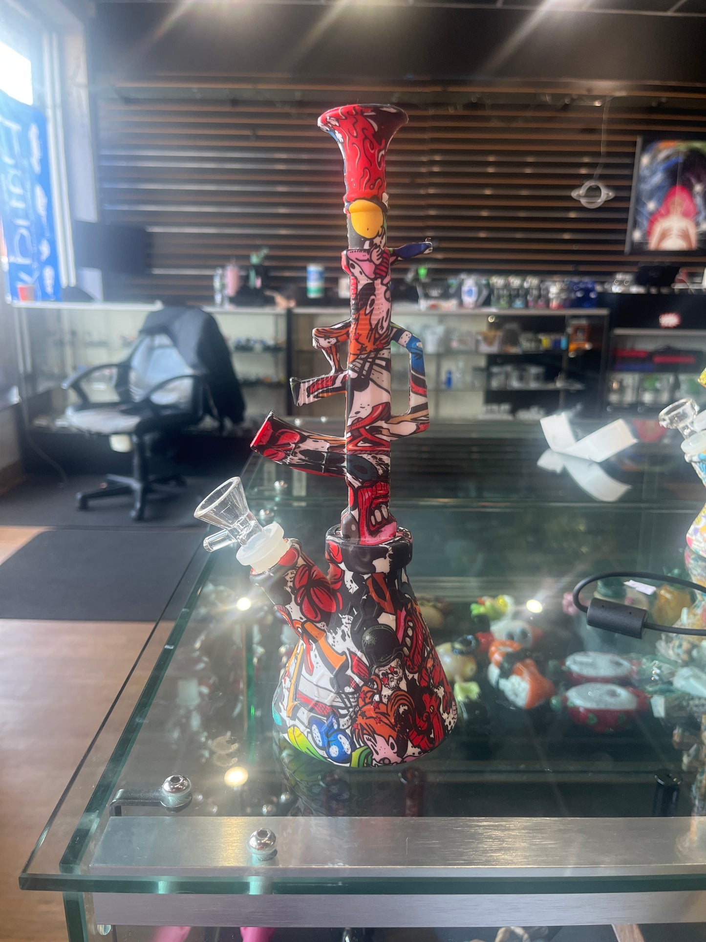 Silicone Type 95 Gun Bong