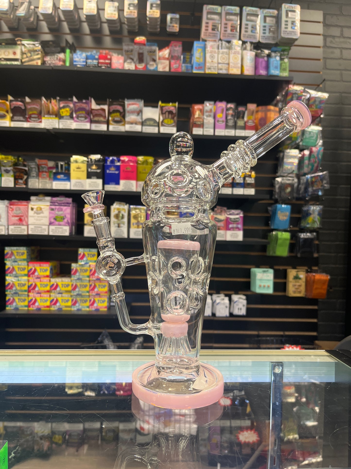 Lookah Pink Ice Cream Cone Bong