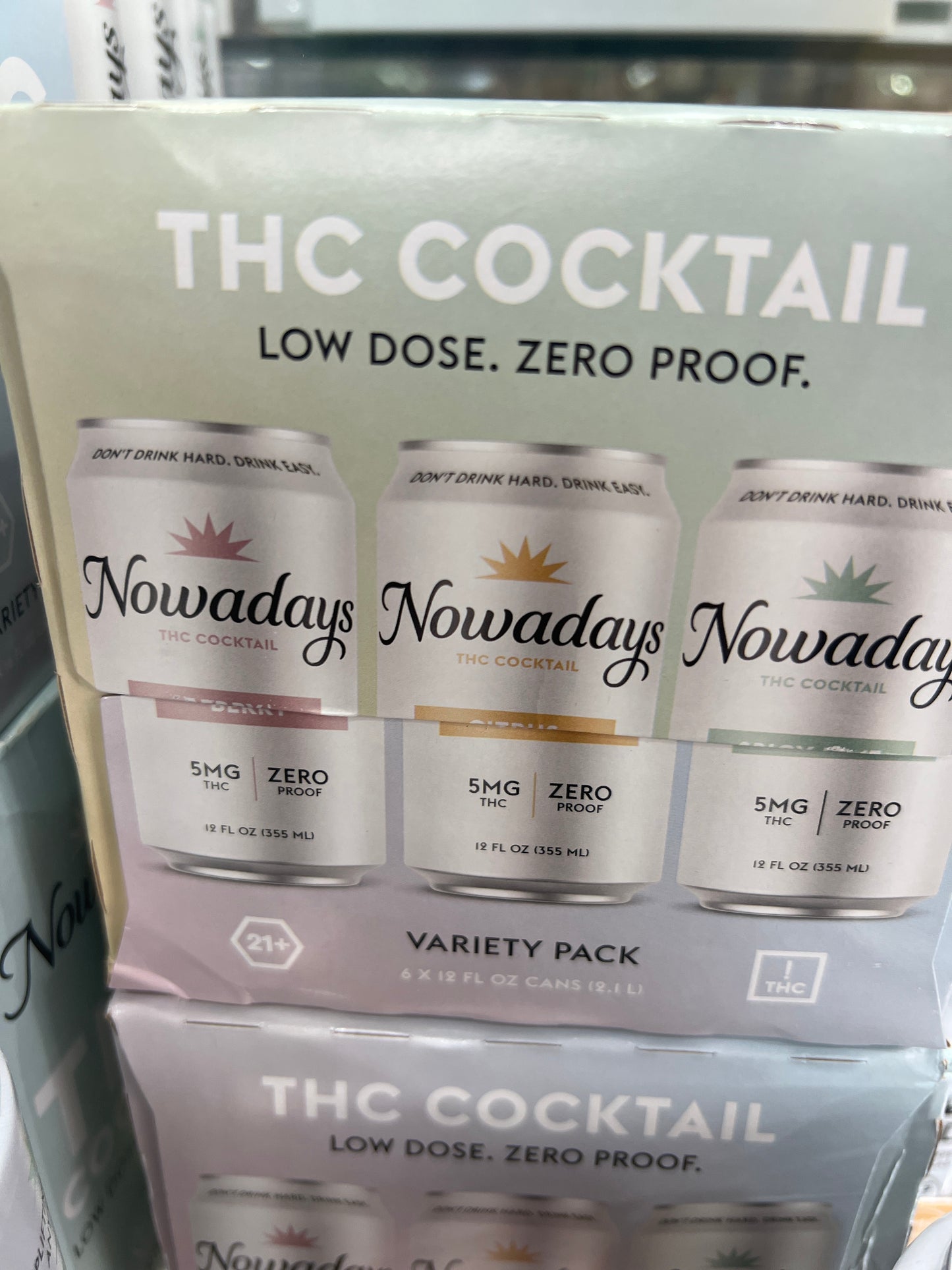 Nowadays 5 MG 6 pack Seltzer