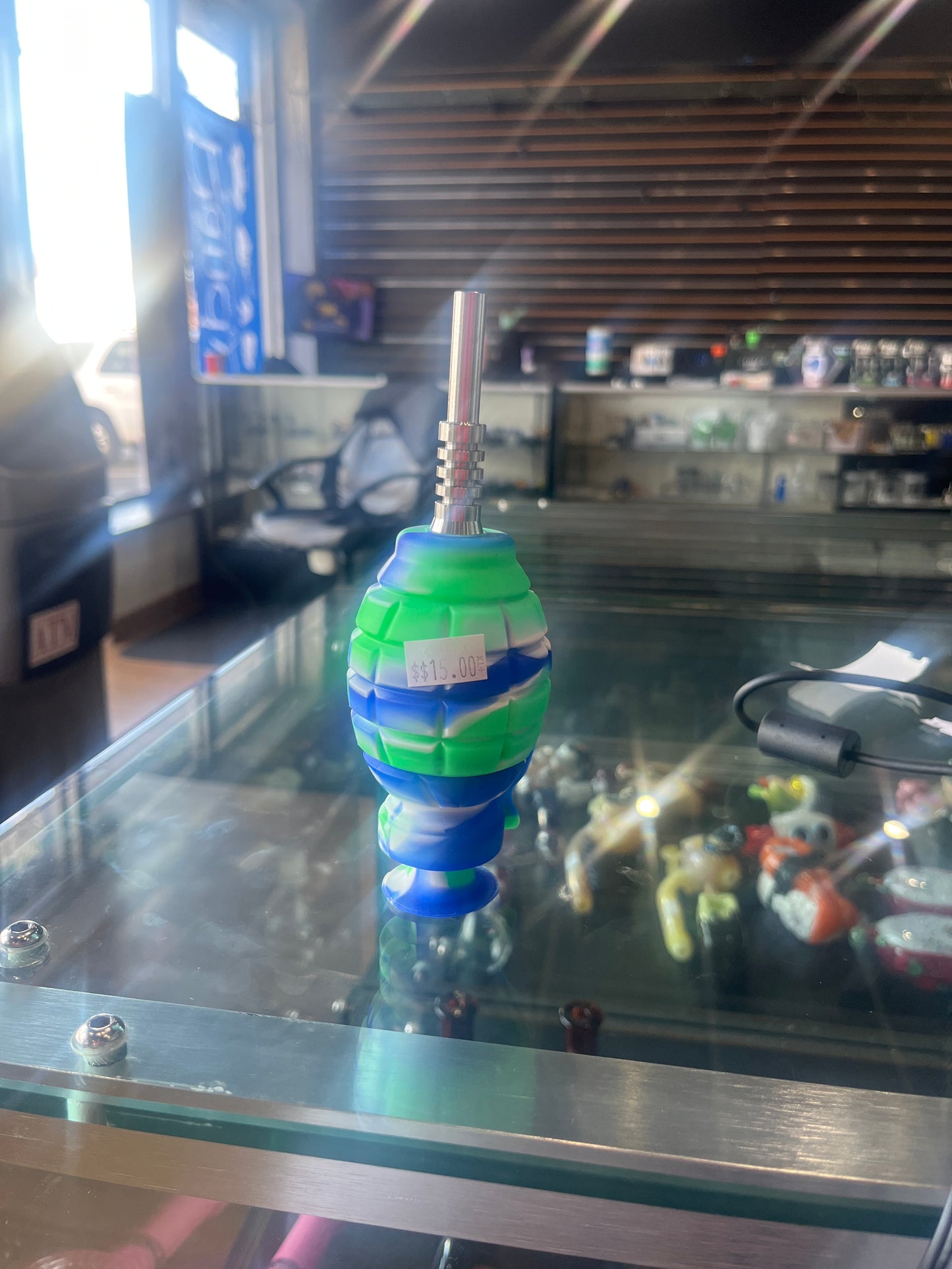 Silicone Grenade Dab Pipe