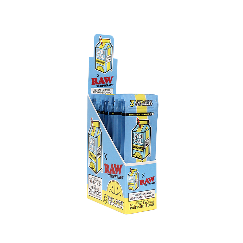 Raw x Lyrical Lemonade Terpene Infused Wraps