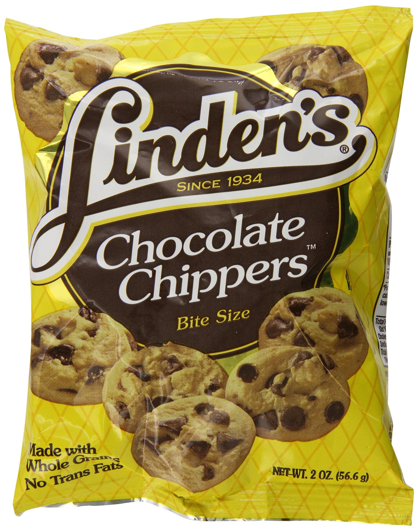Linden’s Bite Size Chocolate Chip Cookies 2oz