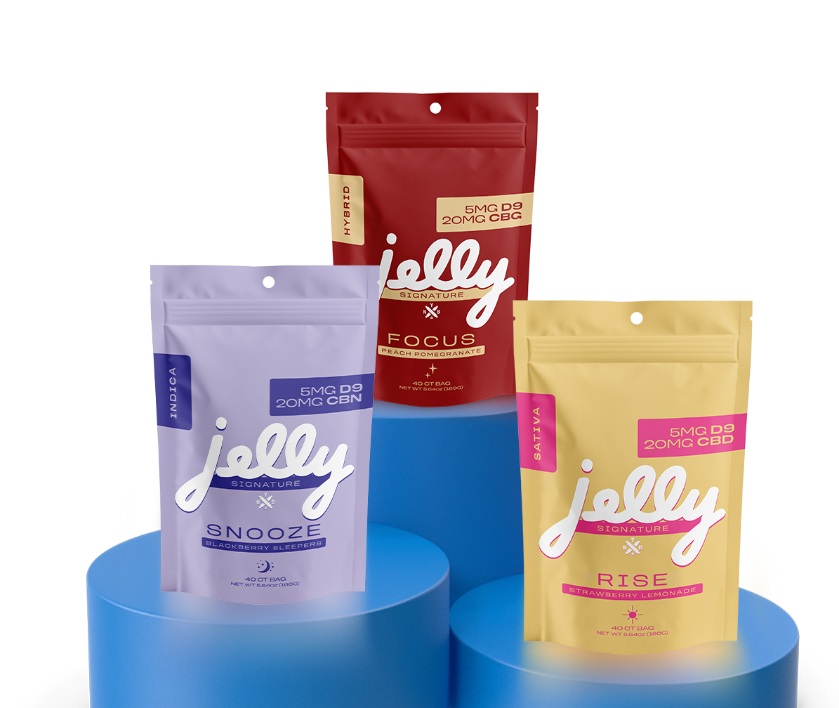Jelly Signature 5mg D9 20mg CBD Gummies