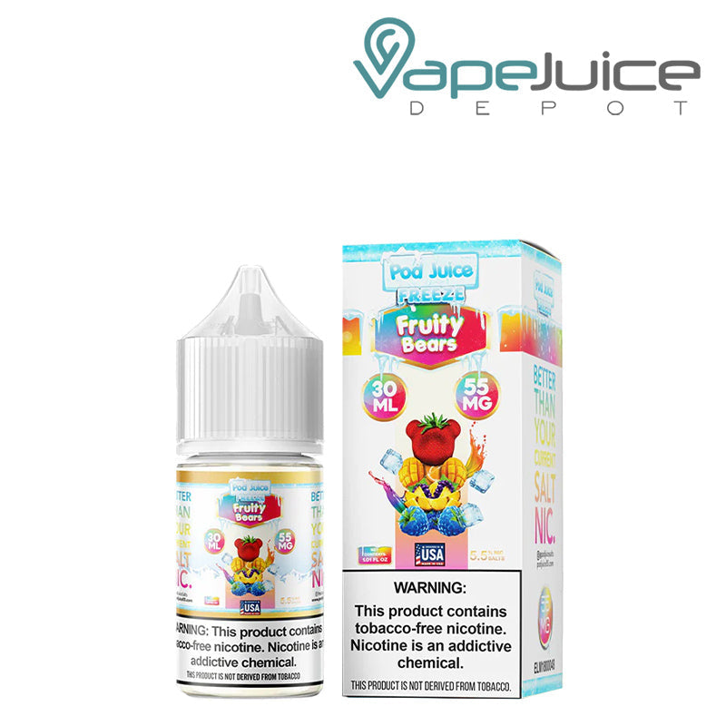 Pod Juice Freeze Fruity Bears Salt Nicotine