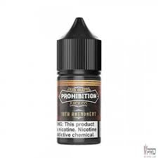 Prohibition Salt Nicotine E-Liquid