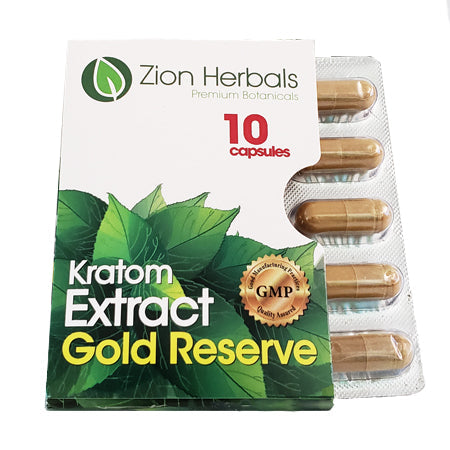 Zion Herbals Kratom 10ct