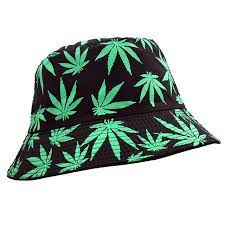 Bucket Hat Leaf Design