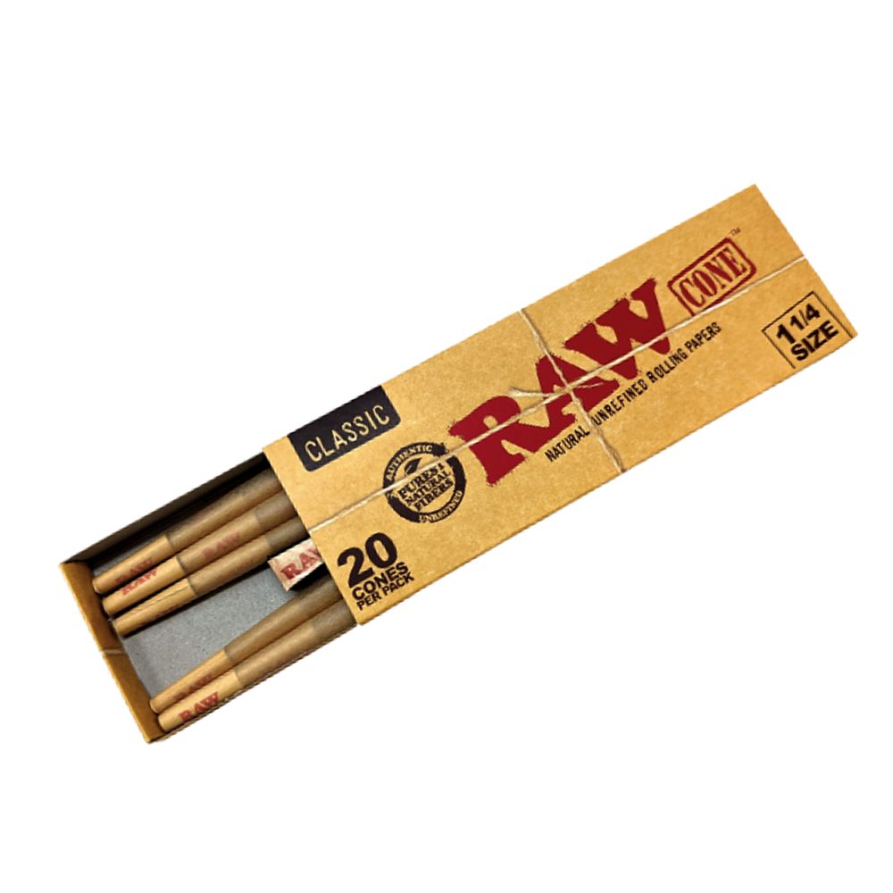 RAW Classic Cones 1 1/4 - 20 Pack
