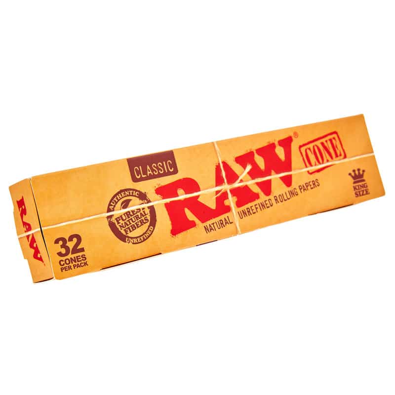 RAW Classic King Size Pre-Rolled Cones 32ct