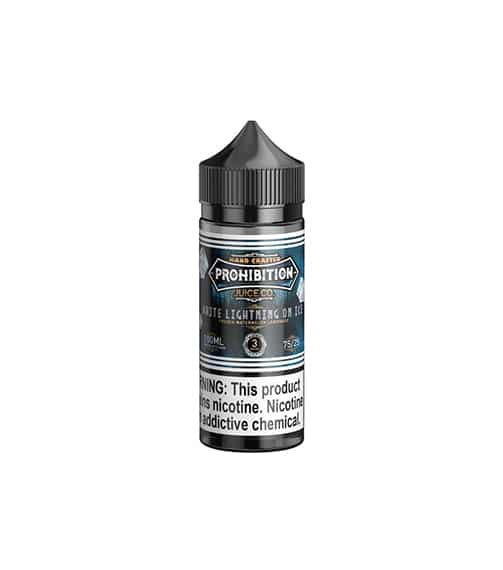 Prohibition Juice Co - White Lightning on Ice Eliquid