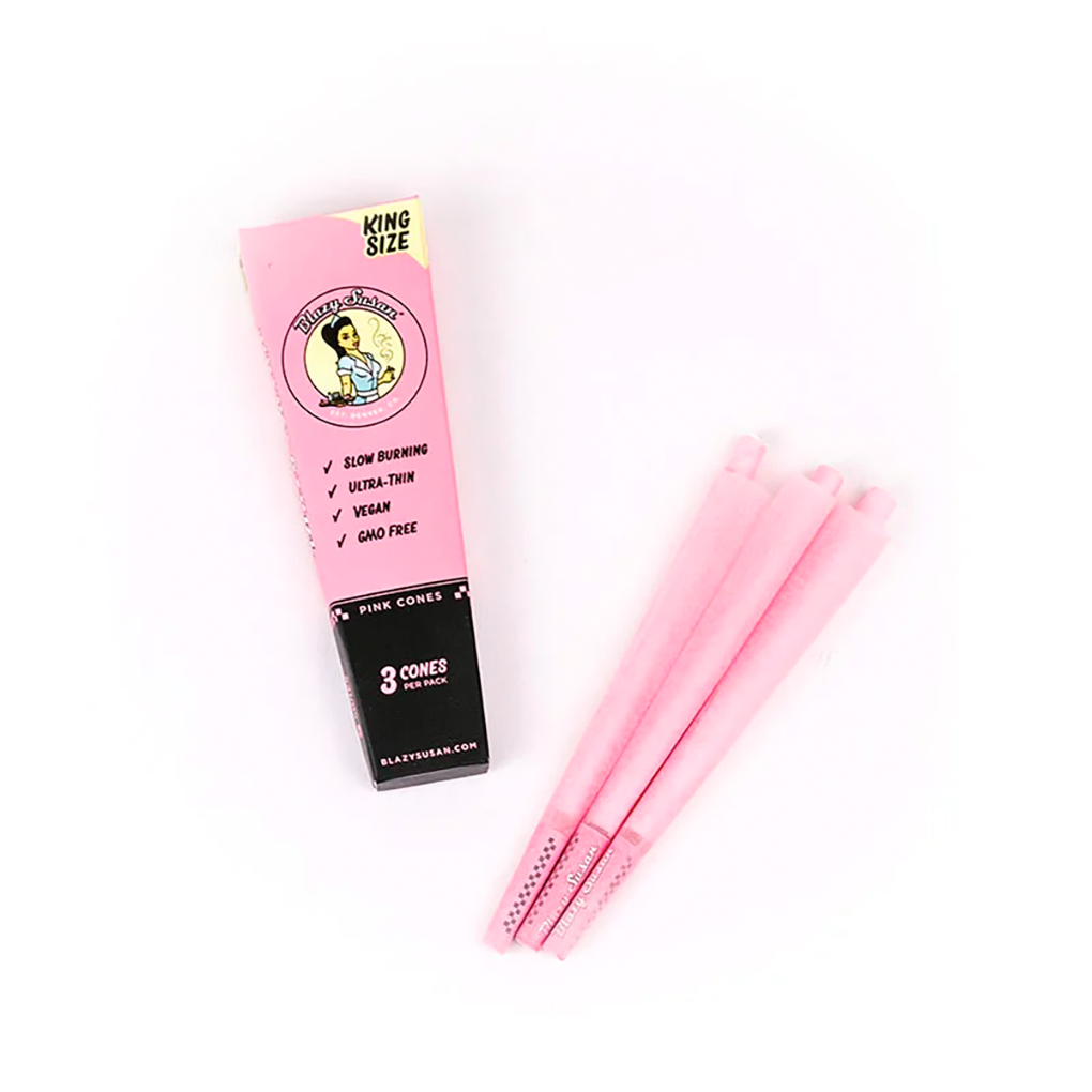 Blazy Susan Pink Cones King Size