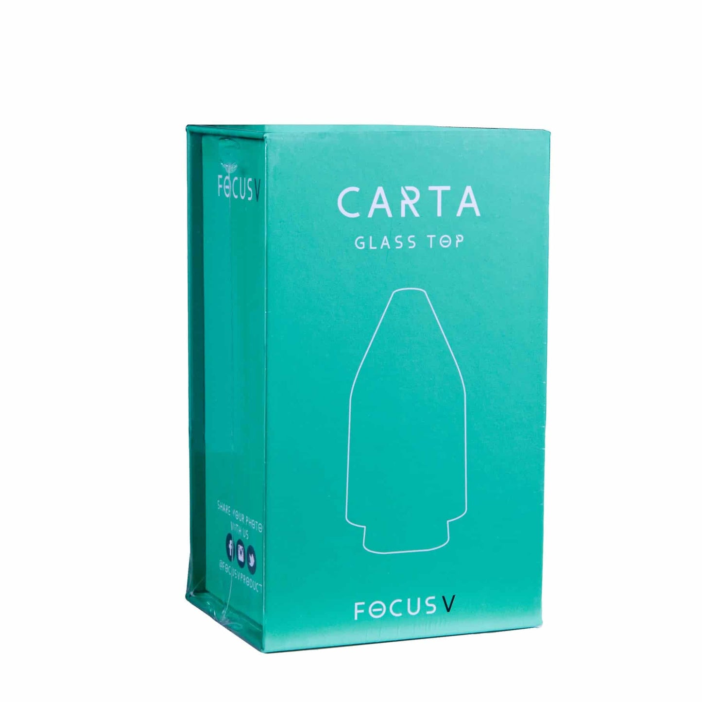 Focus V Carta Glass Top Water Bubbler Attachment