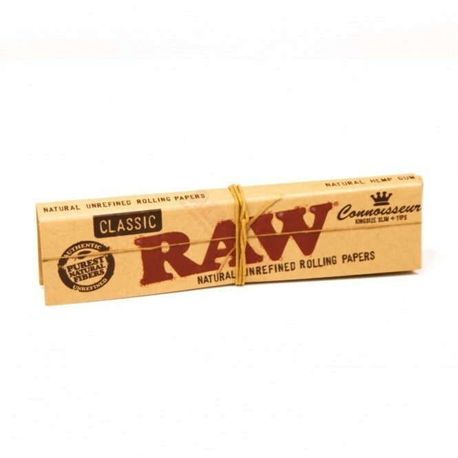 Raw Classic Connoisseur King Size Slim with Tips