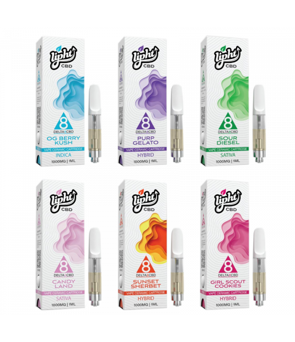 Lipht Delta 8 Cartridge 1000mg