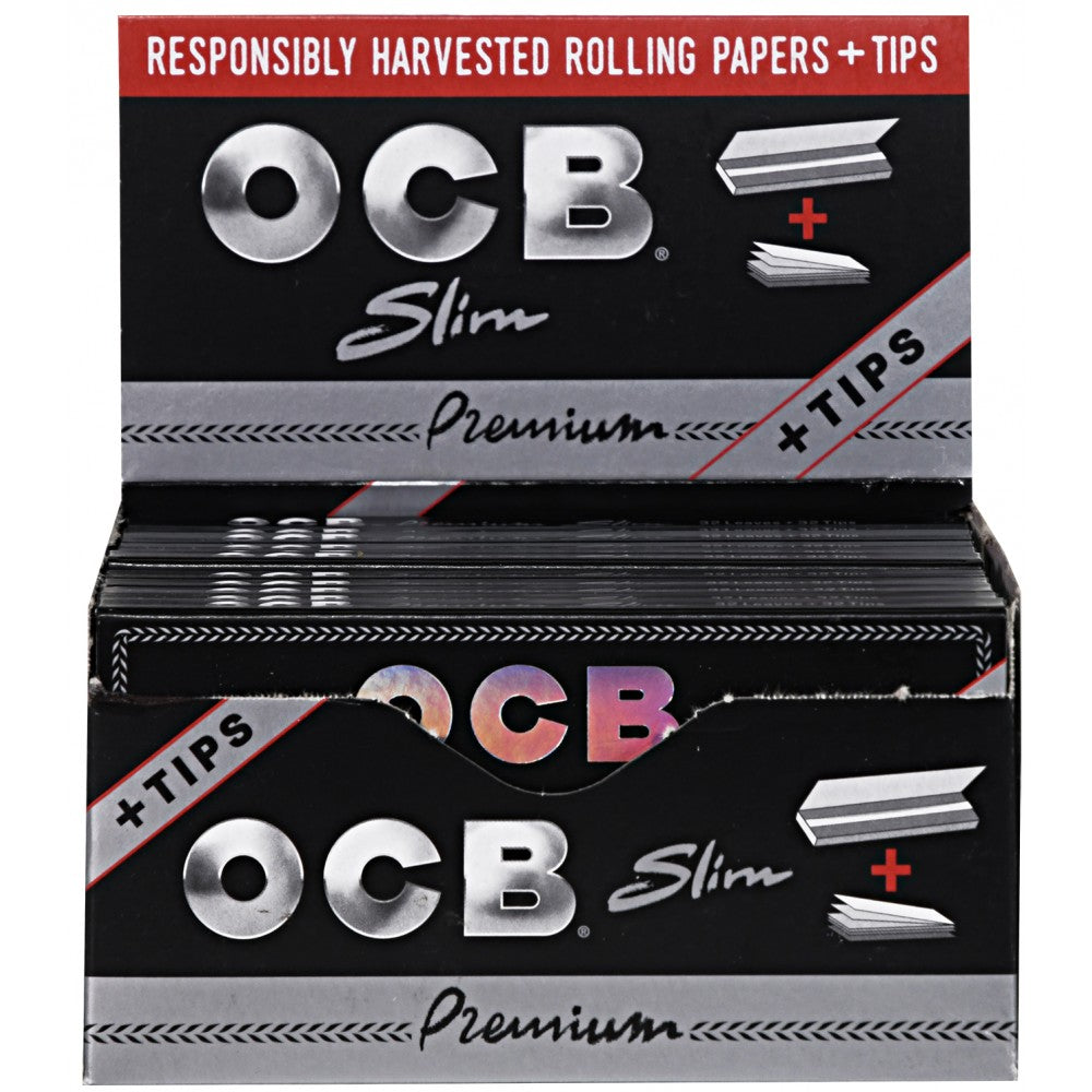 OCB Premium Slim King size + Tips
