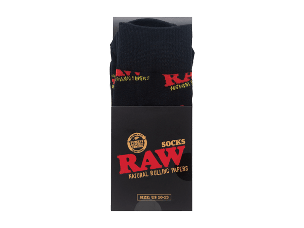 Raw Black Socks