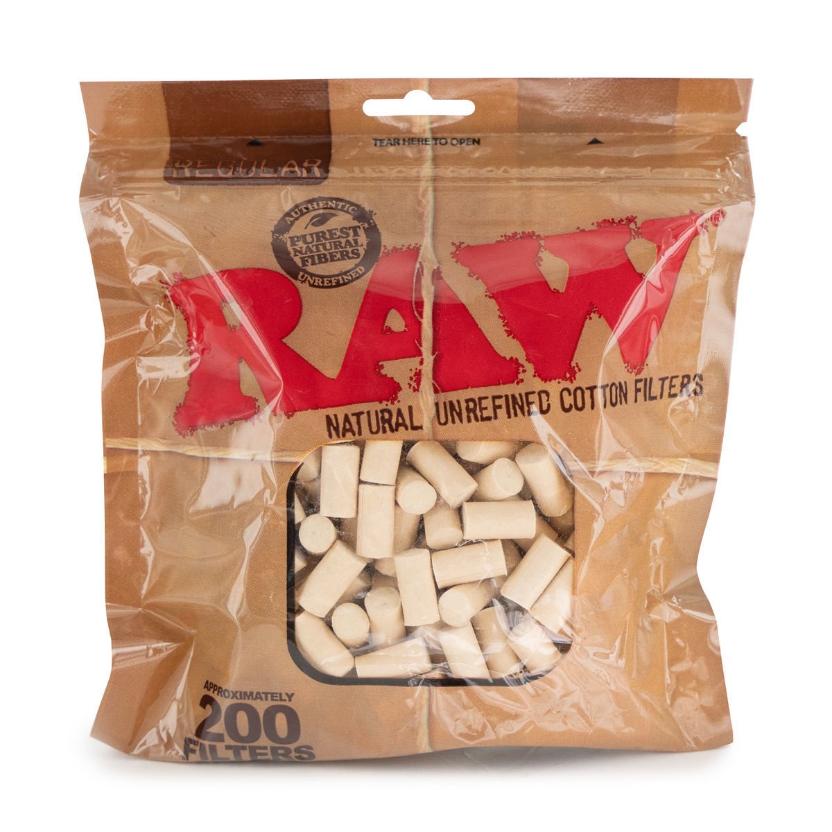 Raw Unrefined Cotton Filters