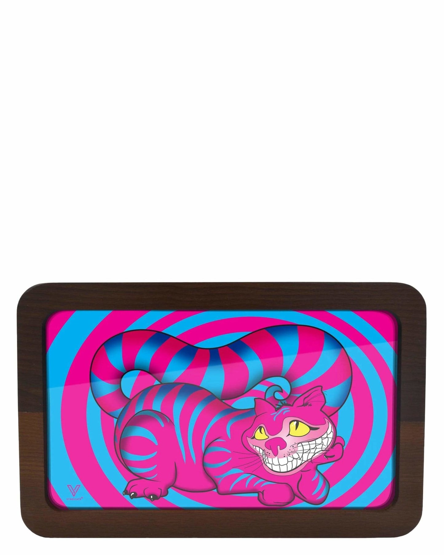 V Syndicate High Def 3D Wood Rolling Tray - Small