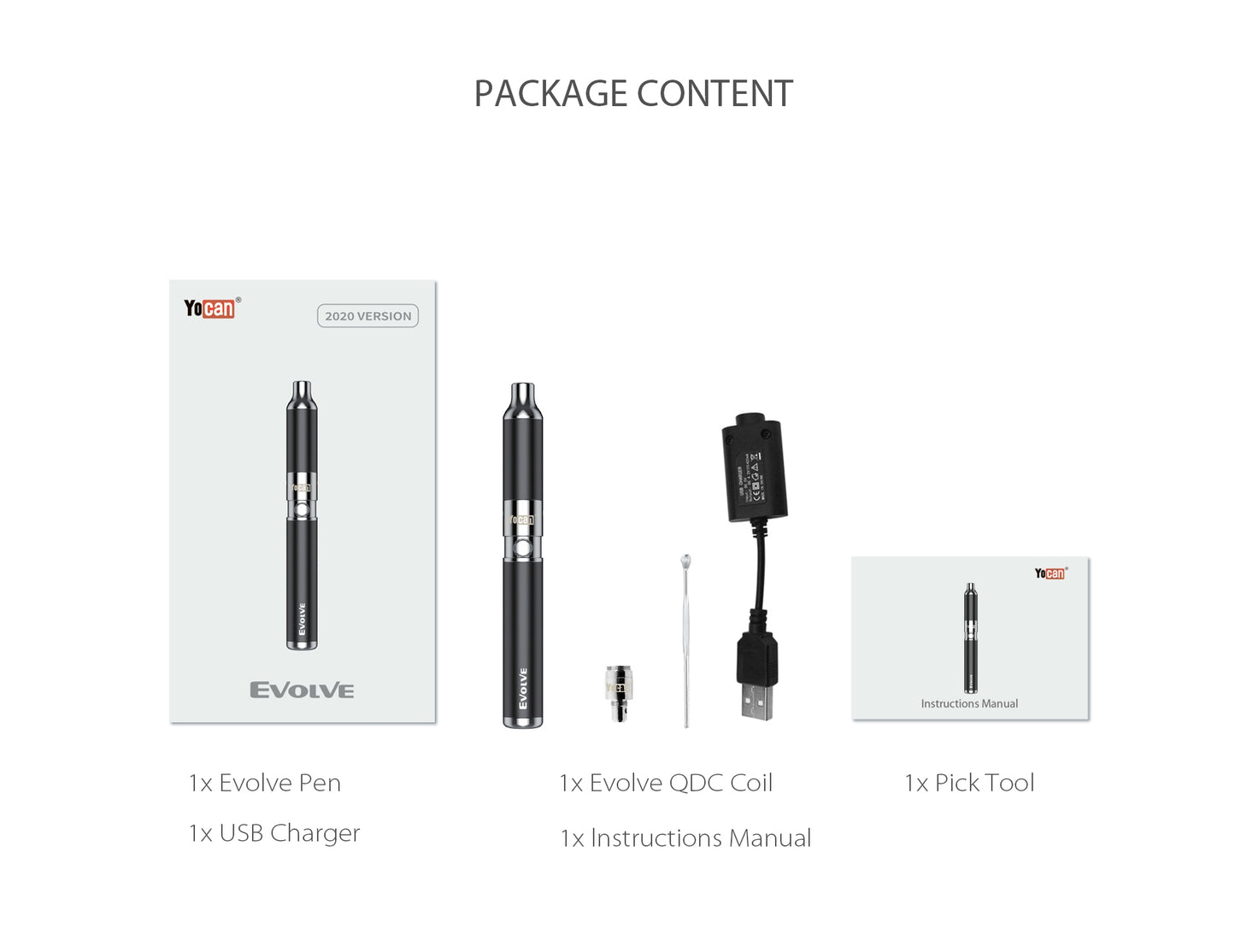 Yocan Evolve Concentrate Vaporizer Kit