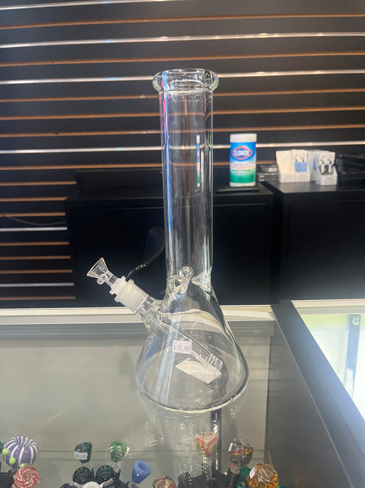 Clear Glass Beaker Bong