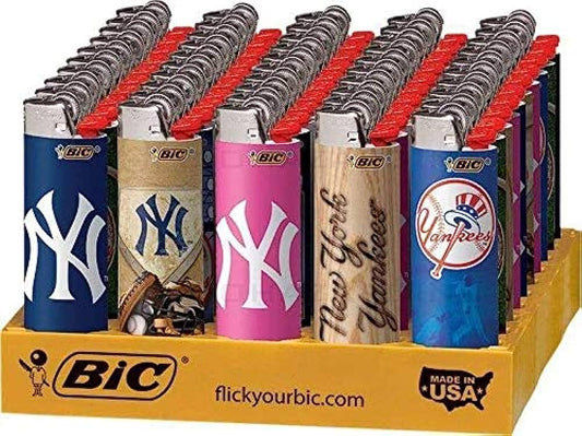 Bic Lighters - Yankees & Mets Edition