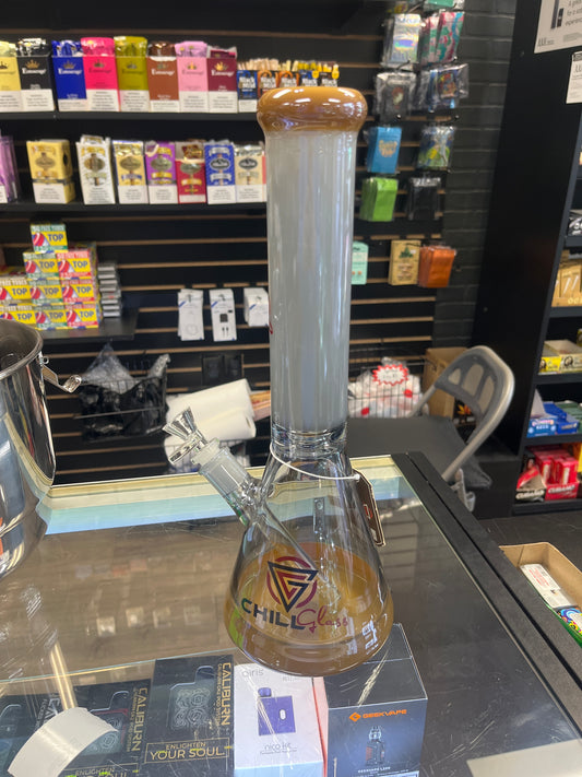 Chill Glass Yellow Beaker Bong