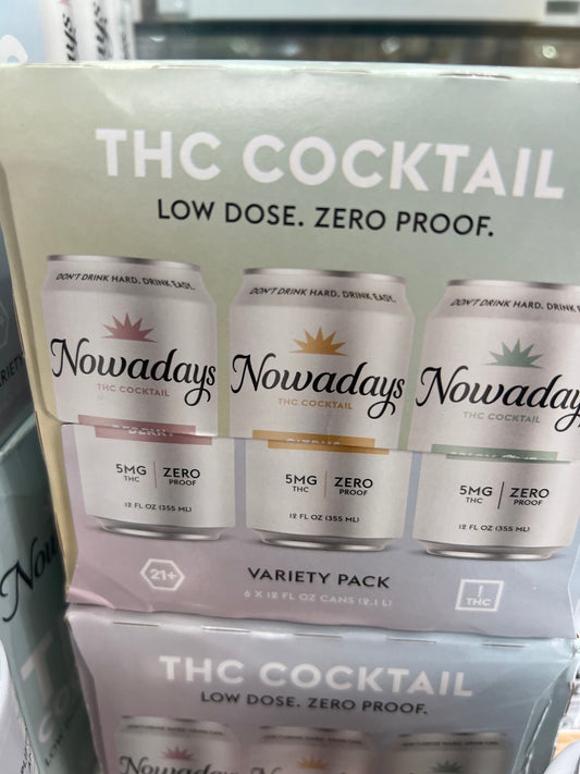 Nowadays 5 MG 6 pack Seltzer