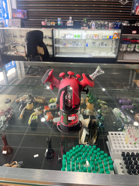 Ooze Funky Silicone Dab Rig/Bong Combo