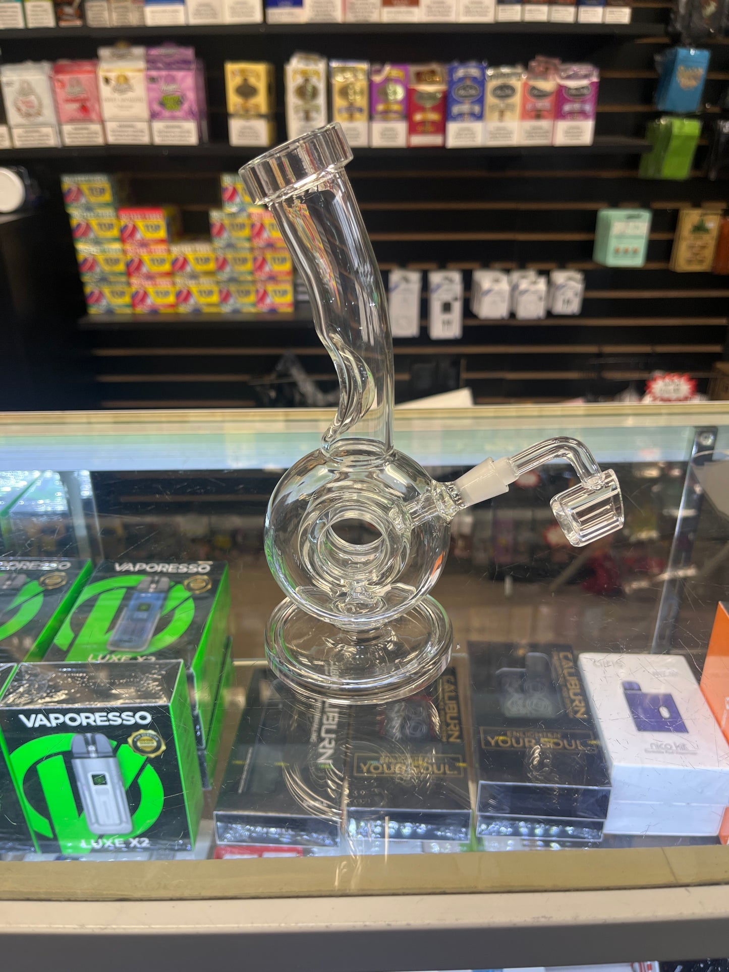 MJ Arsenal Circular Chamber Glass Dab Rig