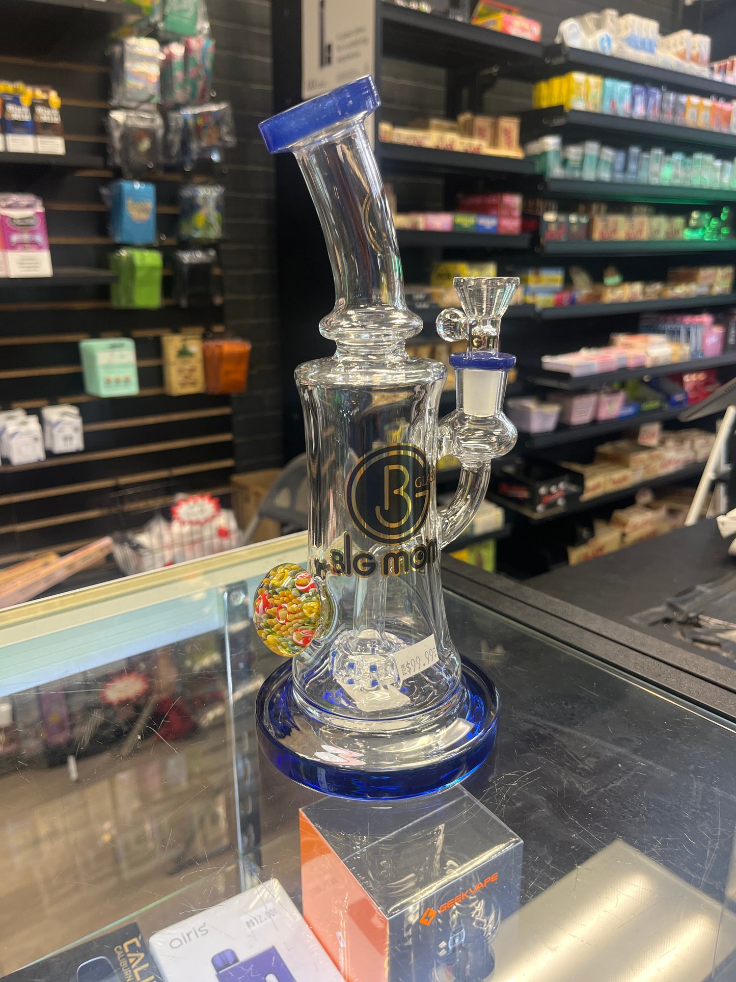 Big Mom Flower Handle Glass Bong