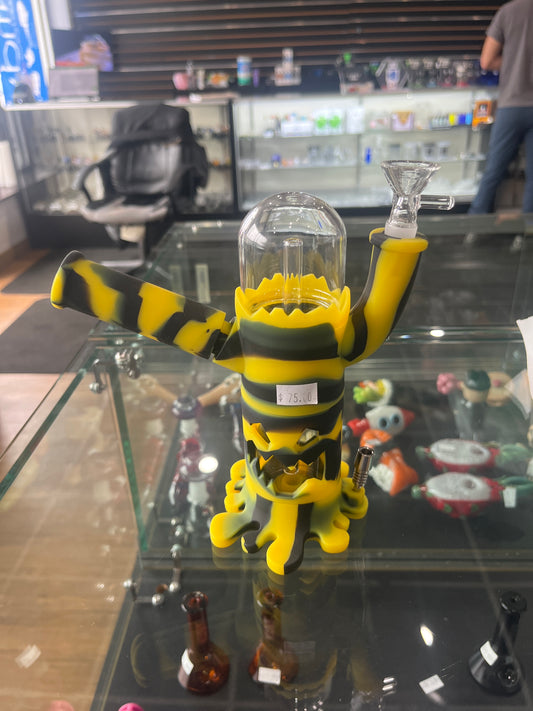 Ooze Scary Tree Silicone Dab Rig/Bong Combo