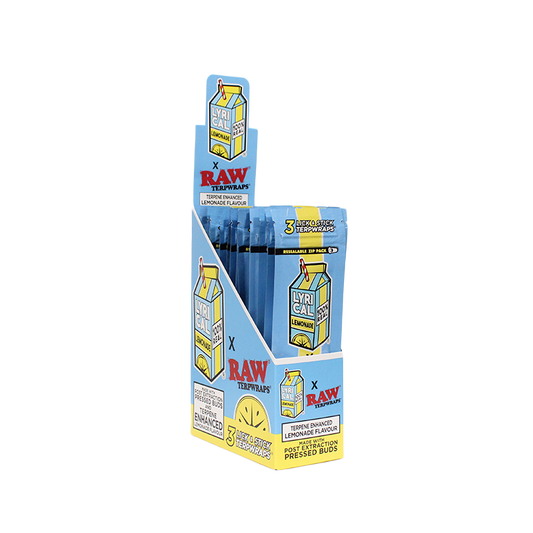 Raw x Lyrical Lemonade Terpene Infused Wraps