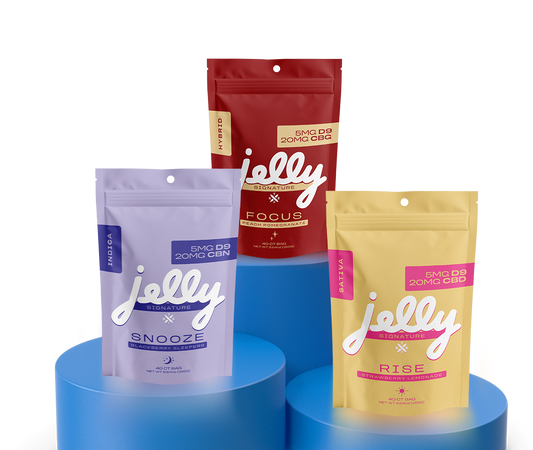 Jelly Signature 5mg D9 20mg CBD Gummies