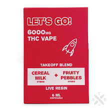 NYB Let’s Go! 6000mg THC Vape Takeoff Blend