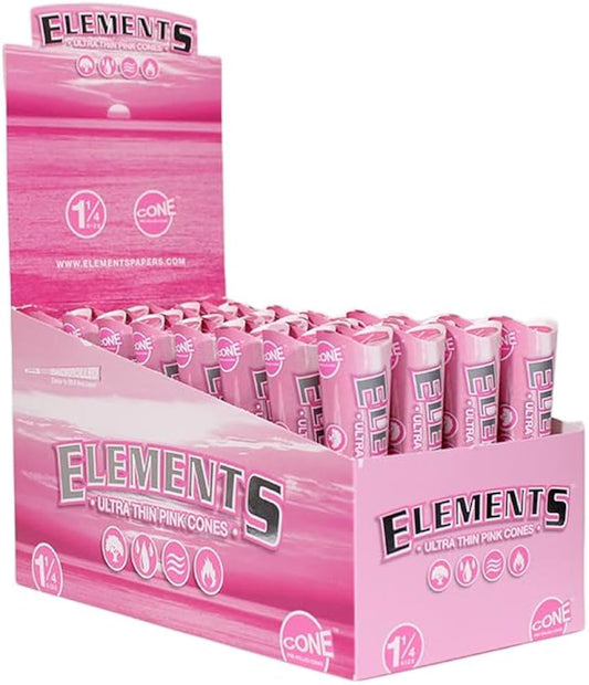 Elements Ultra Thin Pink Cones