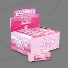 Elements Pink Perforated Premium Rolling Tips