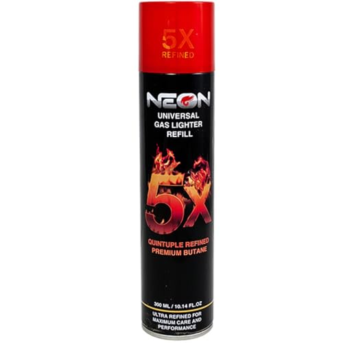 Neon Quintuple Refined Premium Butane 300ml