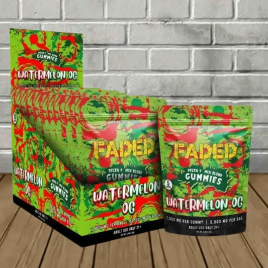 Faded Delta 9 Mix Gummies 5000mg