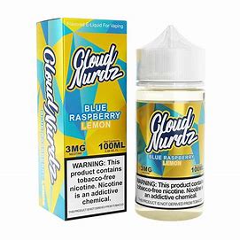 Cloud Nurdz Blue Raspberry Lemon E-Liquid