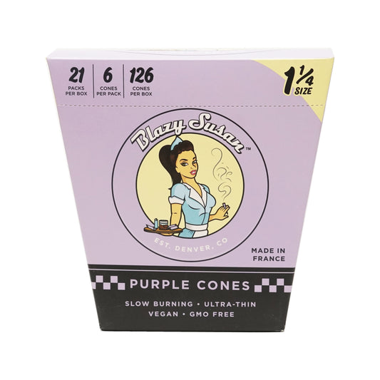 Blazy Susan Purple Cones 1/4