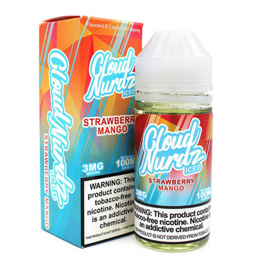 Cloud Nurdz Strawberry Mango Iced E-Liquid