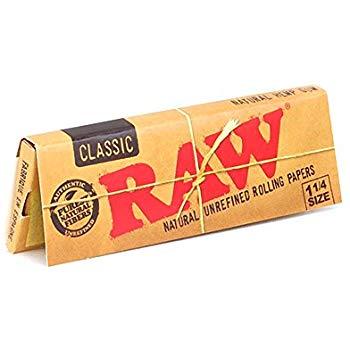 Raw Classic Unrefined 1 1/4 Papers