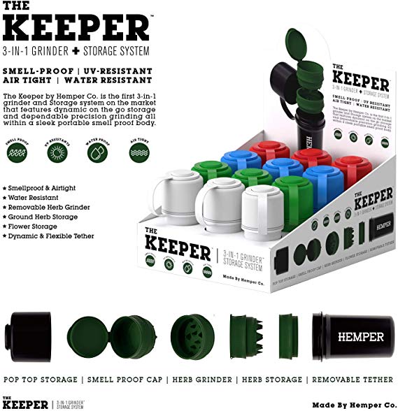 The Keeper 3 in 1 Grinder