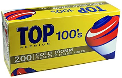 Top 100mm Cigarette Tubes (250ct.)