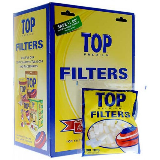 Top Premium 15mm 100ct Filters