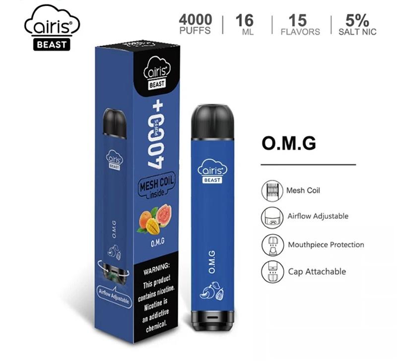 Airis Beast 4K Puff Disposable Vape Device