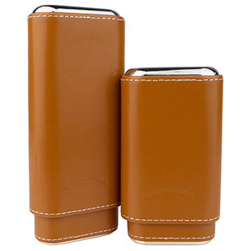 Craftsman's Bench Leather 3x Cigar Case