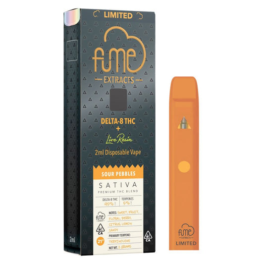 Fume Extracts Limited Delta 8 Live Resin 2g Disposable