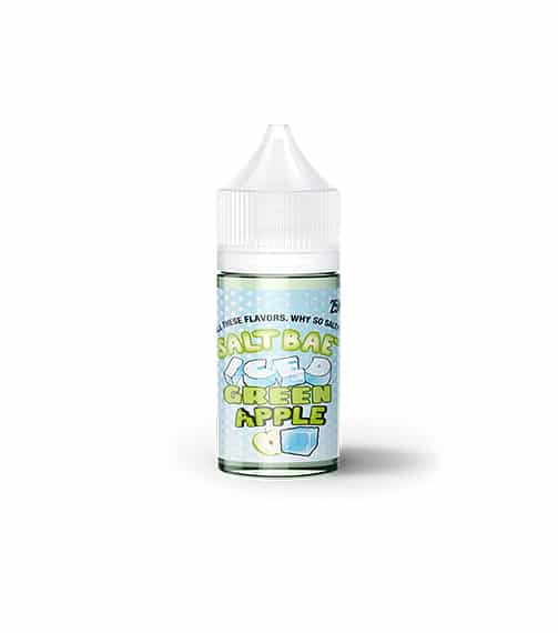 Green Apple Iced by Salt Bae Eliquid