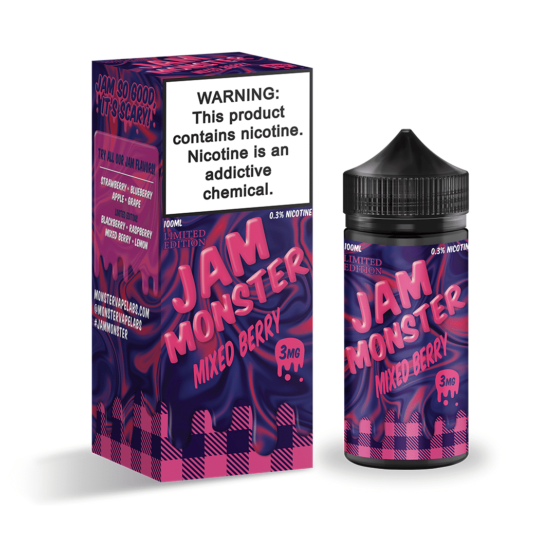 Jam Monster Mixed Berry Eliquid
